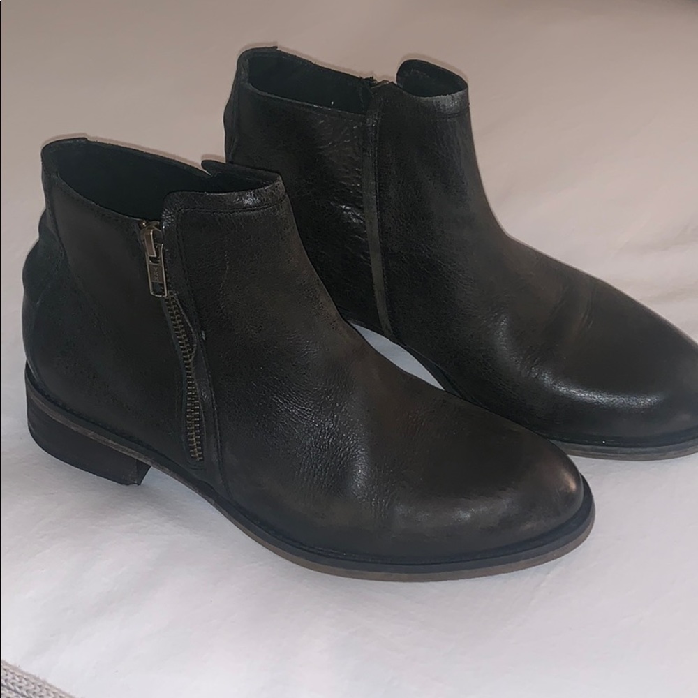 Treasure & Bond Black Leather Boots